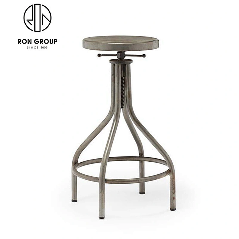 Hot Sale Adjustable Restaurant Metal Bar High Chair