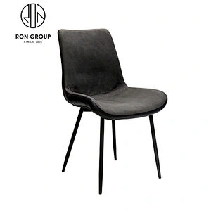Restaurant Antique Dinning Chairs With PU Leather