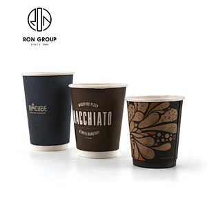 Wholesale Custom Logo Disposable Craft Single Wall Paper Cups