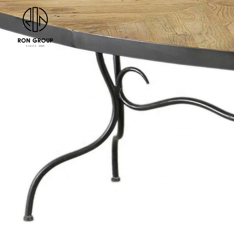 High Quality Modern Classic Durable Portable Oval Round Table