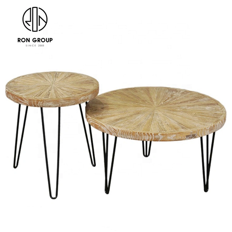 Modern High Quality Luxury Restaurant Portable Round Table