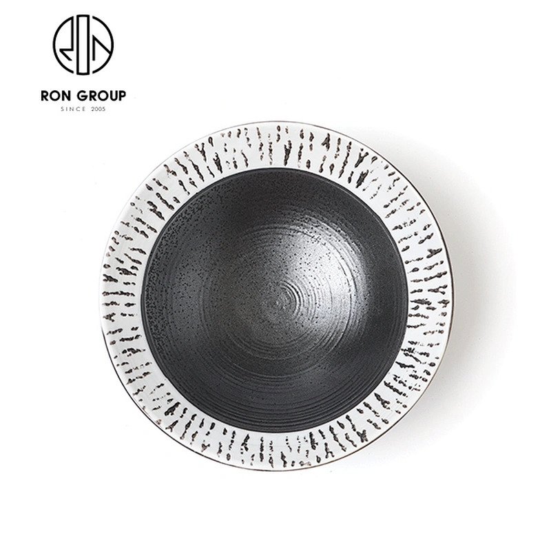 Porcelain Rice Bowl Large Ceramic Soup Bowl  For Restaurant And Hotel