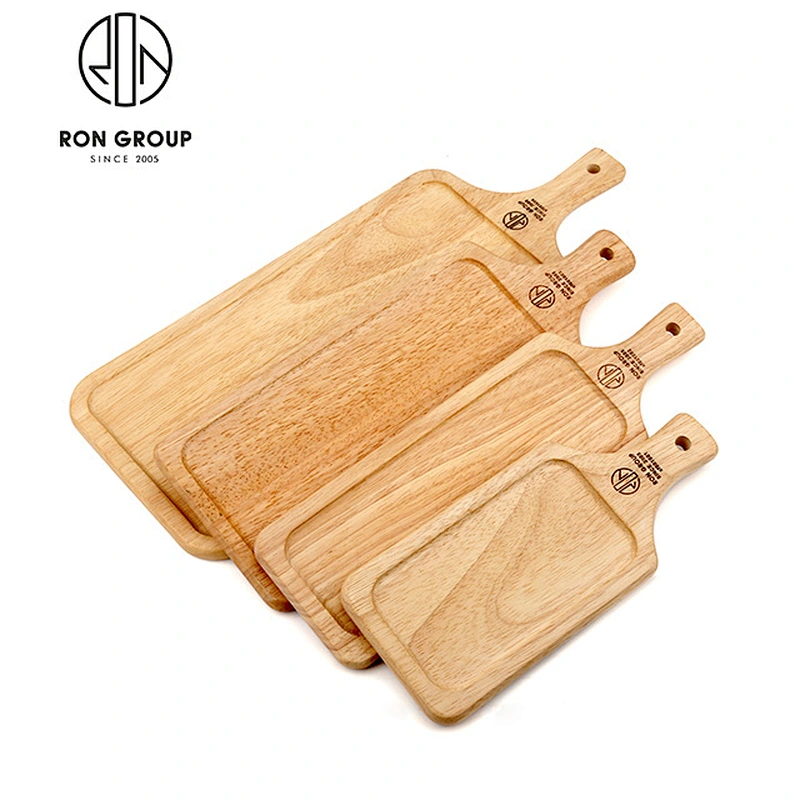 Restaurant Round Pizza Cutting Board Wood Serving Board
