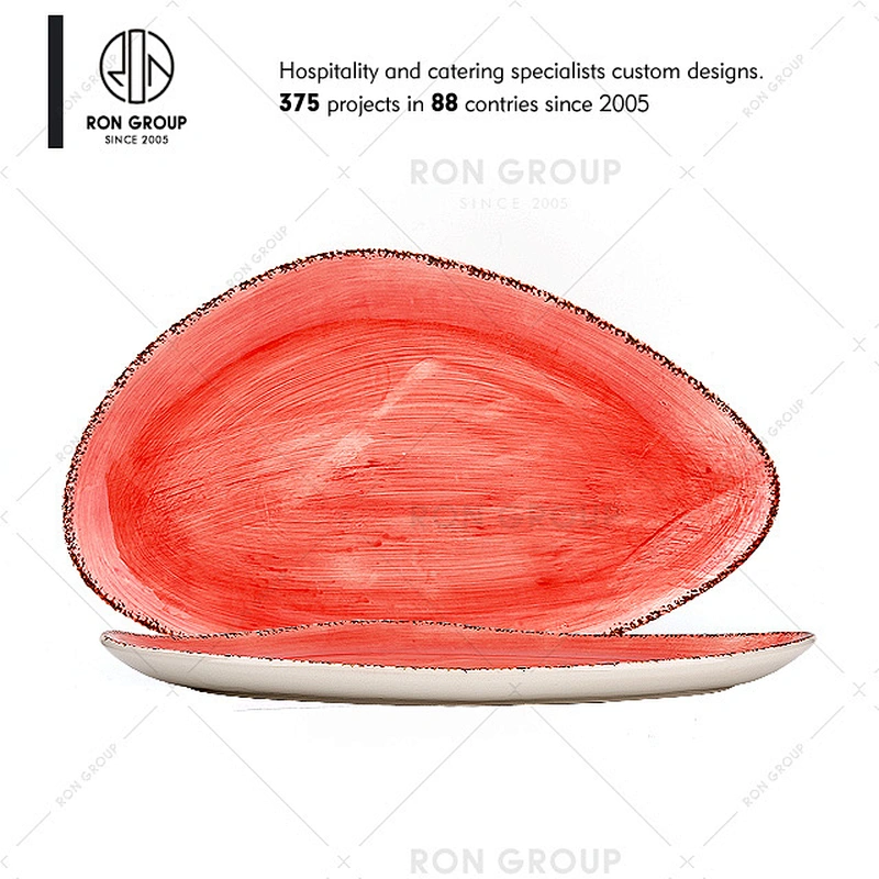 Cap Shape Ceramic Soup Bowl For Restaurant