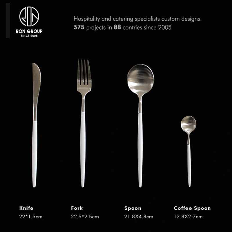 Spain Restaurant Cutlery Set Knife and Fork and Spoon