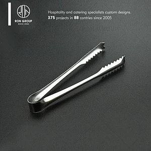 Kitchen Stainless Steel Thickened Tongs Long handle Food Clip