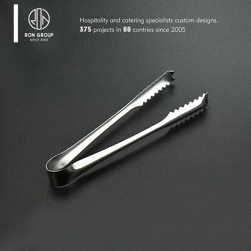 Kitchen Stainless Steel Thickened Tongs Long handle Food Clip