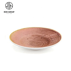Restaurant Durable Dinnerware Set Ceramic Hans Soup Bowl For Sale