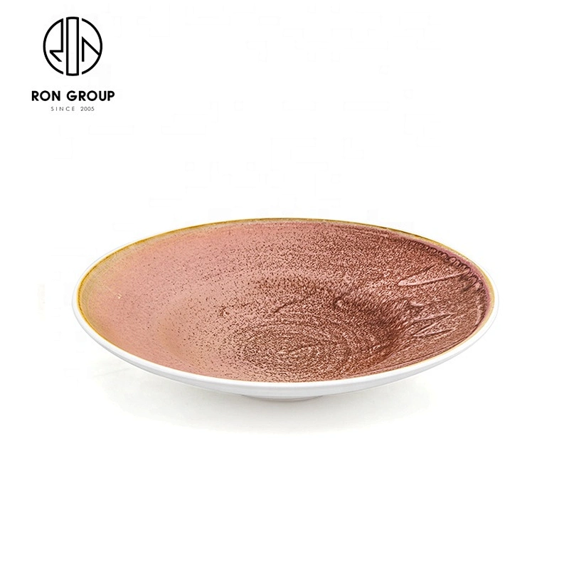 Restaurant Durable Dinnerware Set Ceramic Hans Soup Bowl For Sale