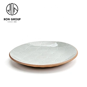 High Quality Irregular Shape Fish Pattern Customized Restaurant Plates