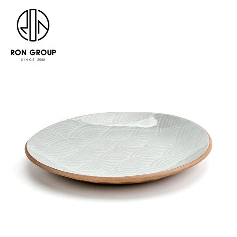 High Quality Irregular Shape Fish Pattern Customized Restaurant Plates