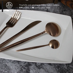 Old Style Cutlery Set for Restaurant and Cafe Stainless Steel