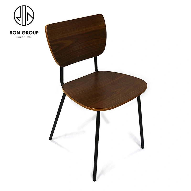 Wholesale Industrial Vintage Design Restaurant Cafe Wooden Seat Chair