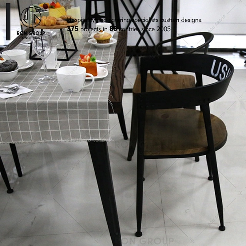 High End Restaurant Good Quality Metal Modern Dinning Chairs