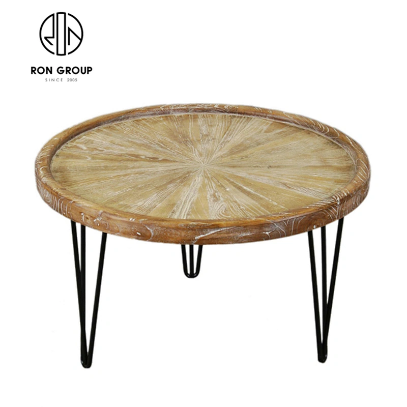 Modern High Quality Luxury Restaurant Portable Round Table