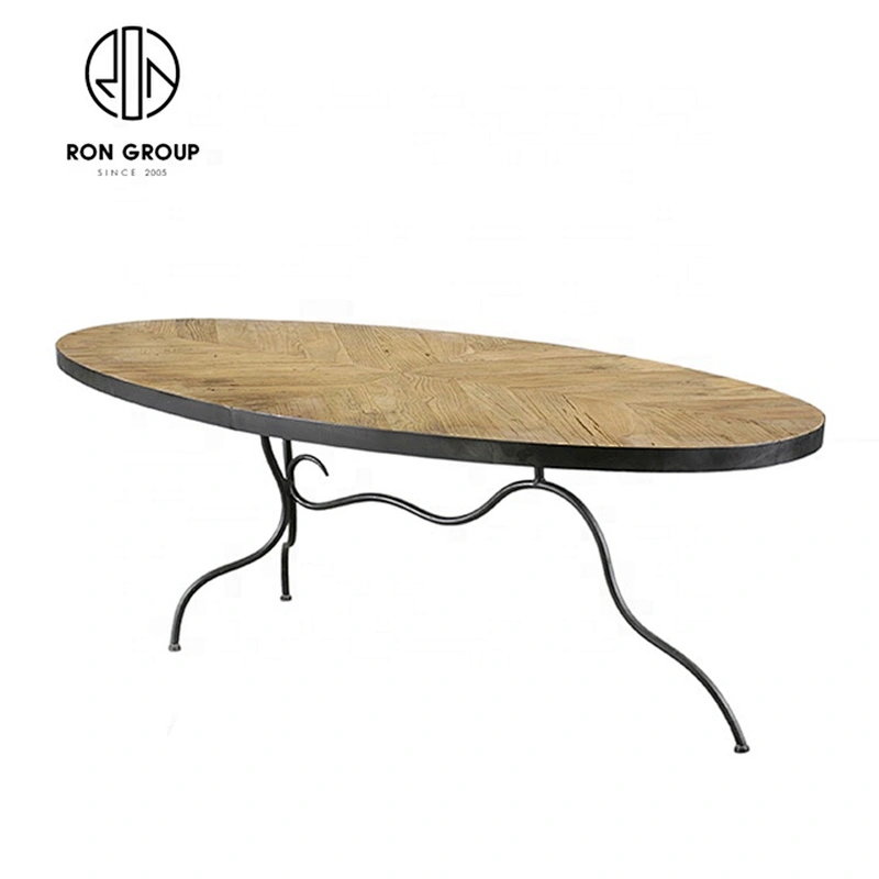 High Quality Modern Classic Durable Portable Oval Round Table