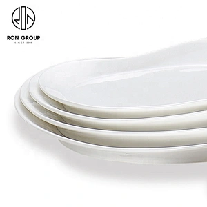 High Quality Unique Design Restaurant And Hotel Oval Soup Plate