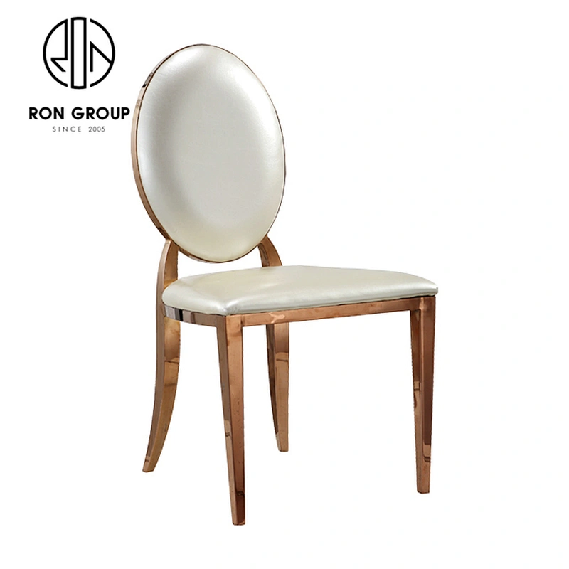 Good Quality Luxury Hotel Dining Stainless Steel Chair