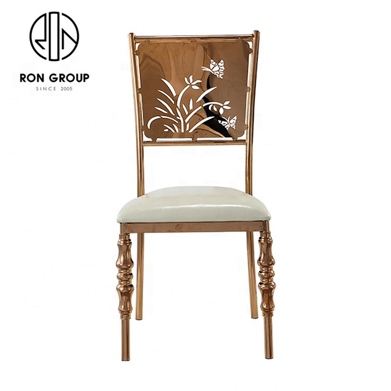 Factory Direct Restaurant Stainless Steel Used Dining Chairs