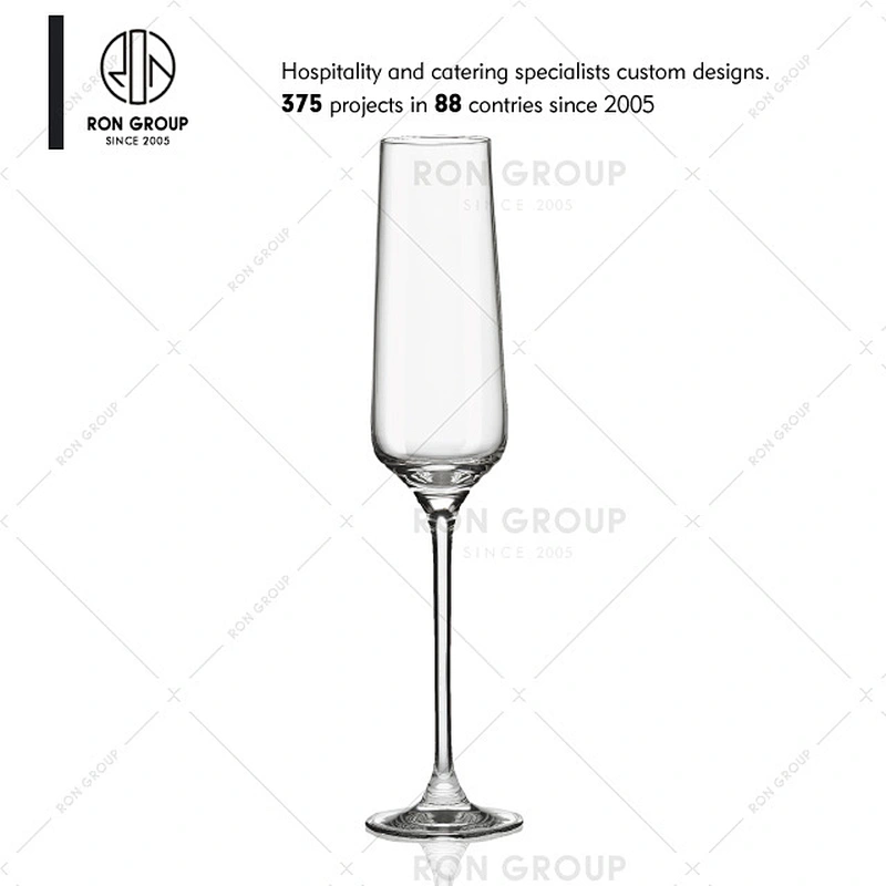 Wholesale Restaurant Crystal Champagne Flutes Glass Cup