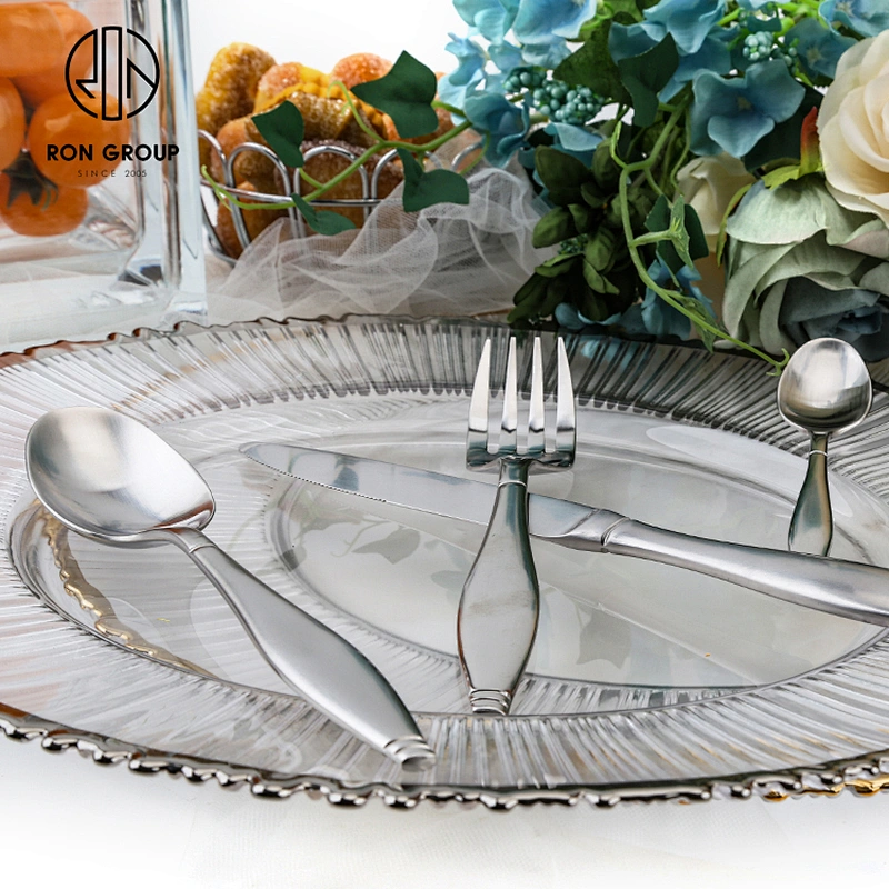 Western Style Stainless Steel Plated Restaurant Wedding Tableware Party