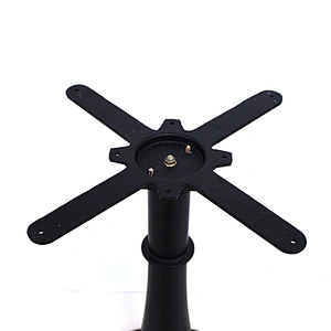 Exquisite Round Cast Iron Durable Furniture Table Base