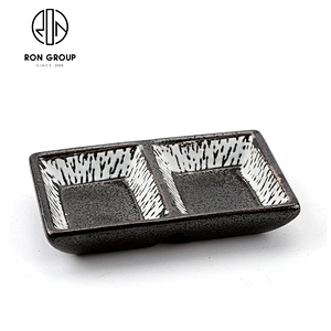 Restaurant Tableware Ceramic Soy Sauce Snacks Dish Seasoning Dish