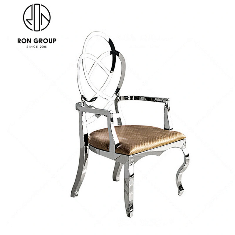 stainless steel frame velvet wedding chairs