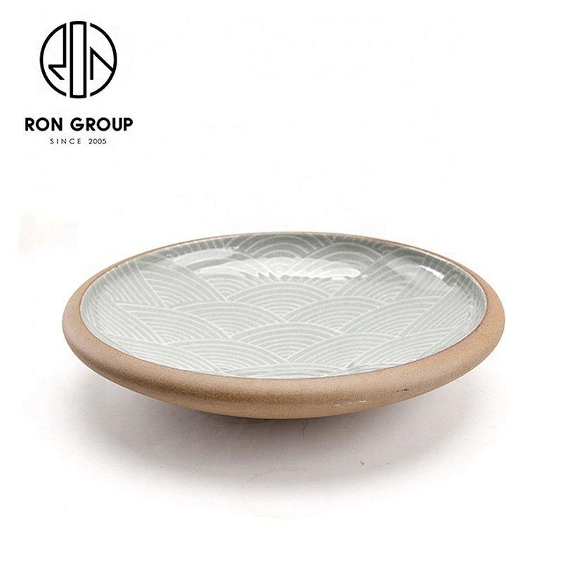 Customized 8 Inch Good Quality Round Custom Plate Ceramic