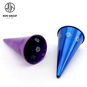 Hot Sale High Quality Four Color Metal Conical Basket For Restaurant