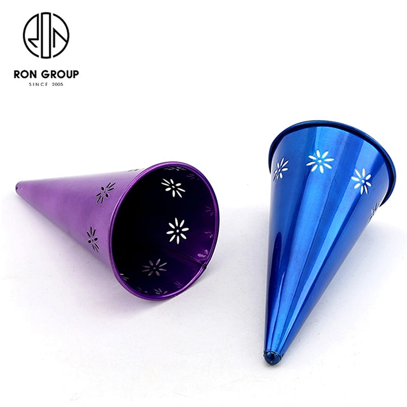 Hot Sale High Quality Four Color Metal Conical Basket For Restaurant