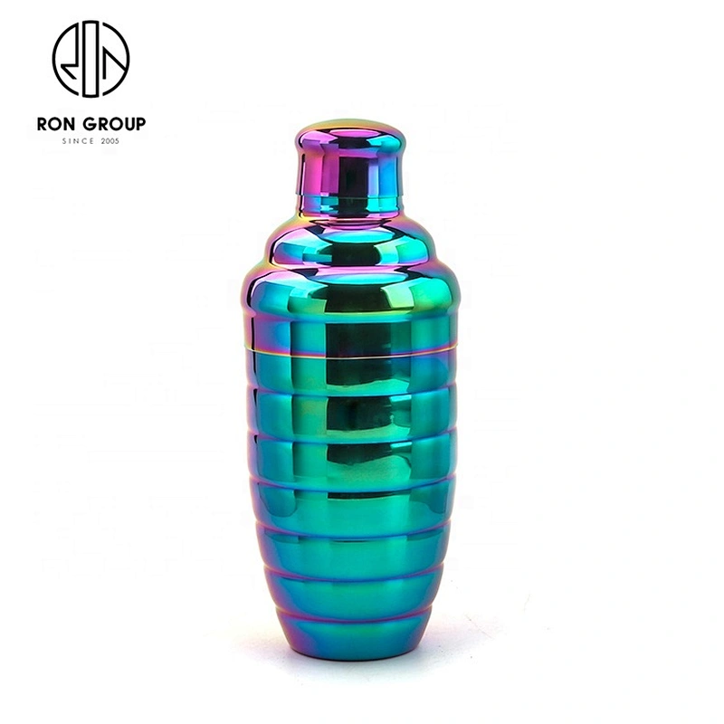 Metal Color Drink Cocktail Shaker Stainless Steel Cocktail Mixercolorful Cocktail Shaker