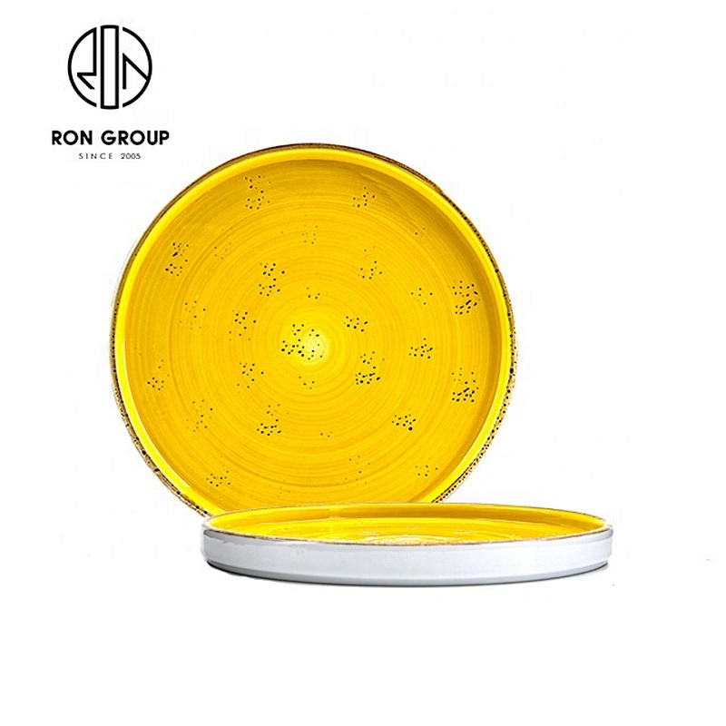 Classic Modern Exquisite Round Hotel Restaurant Dinnerware Plate