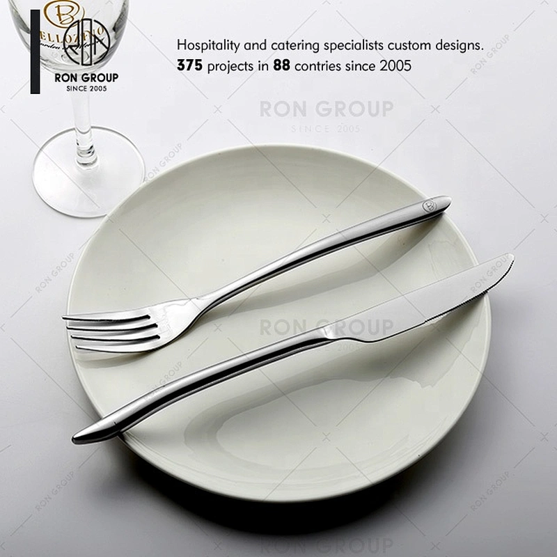 Restaurant Stainless Steel Cutlery Set Portable Knife Fork Spoon