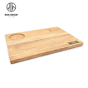 Restaurant Custom Logo Wood Pizza Cooking Board Wooden Long Pizza Tray