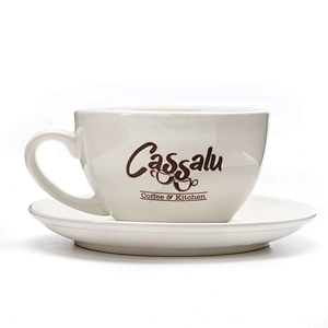 Modern Customized Portable Durable Round Coffee Cup Ceramic
