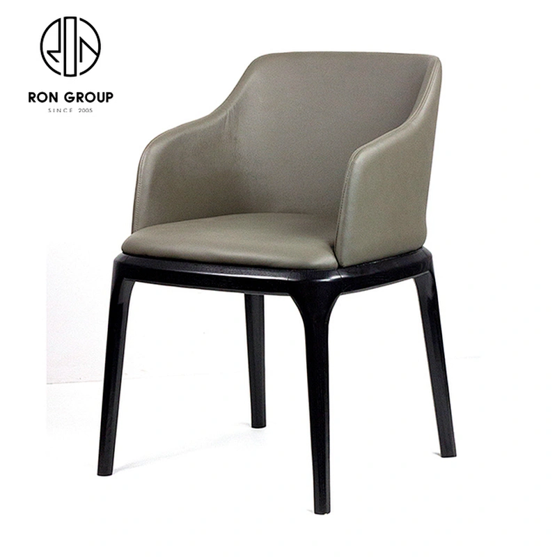 Durable Restaurant Furniture White Ash Stackable Dining Chairs