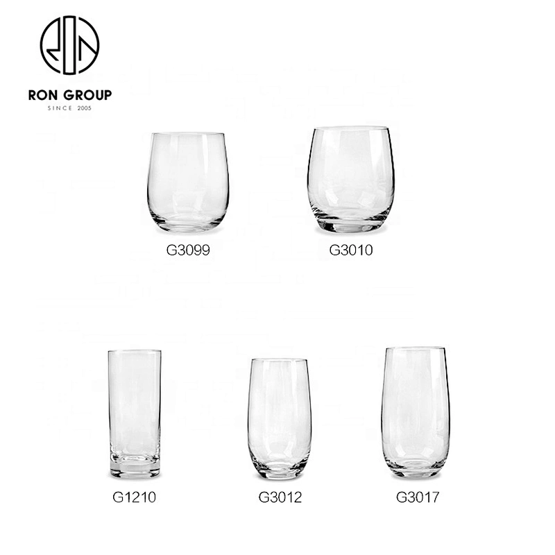 Factory Outlet High Quality Transparent Crystal Luxury Wine Glasses Water Glass