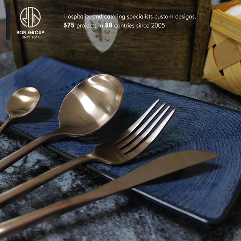 Old Style Cutlery Set for Restaurant and Cafe Stainless Steel