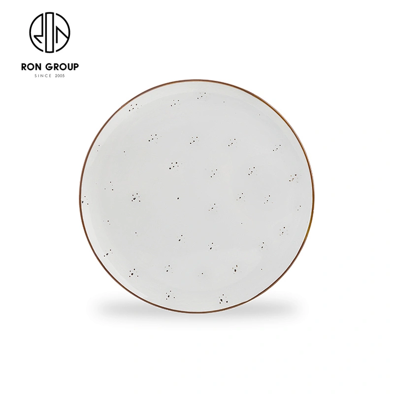 Wholesale Creative Porcelain Round Plate Pizza Steak Food Dinner Plates