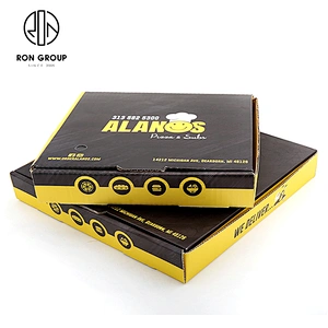 Wholesale Good Quality Restaurant E Flute Customize Printed Pizza Box