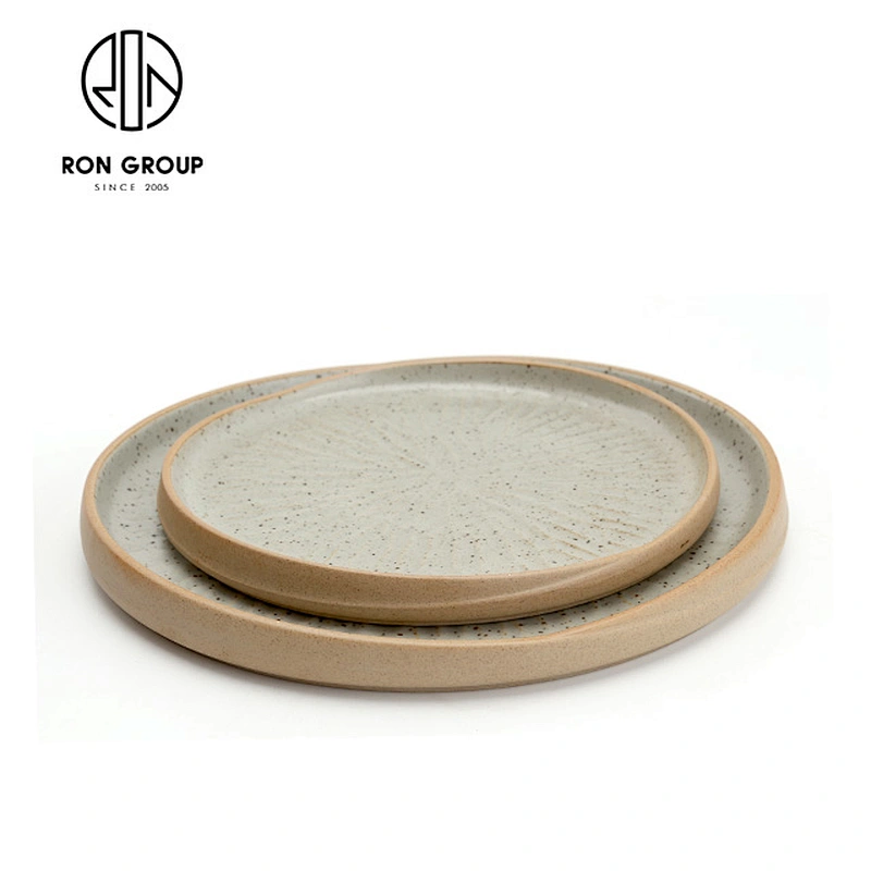 ceramic dinner plates round dish round plate for restaurant sets