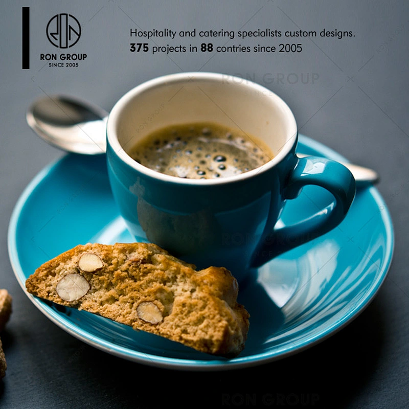 Hot Sale Carn Coffee Cup Set with Plate