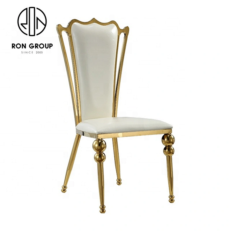 Durable Portable Stainless Steel Used Dining Chairs