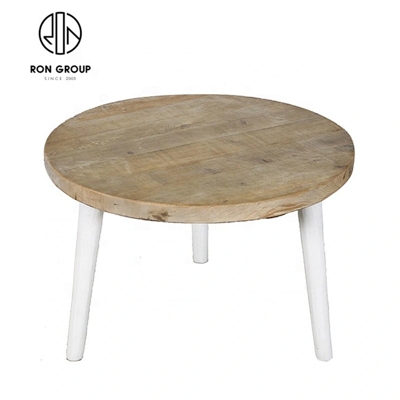 Customized Fashion Durable Wooden Hotel Dining Round Table For Sale