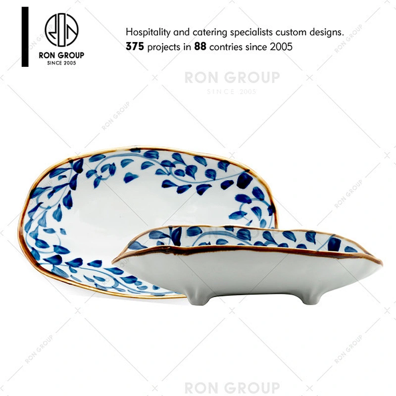 Restaurant Blue And White Porcelain Bowl