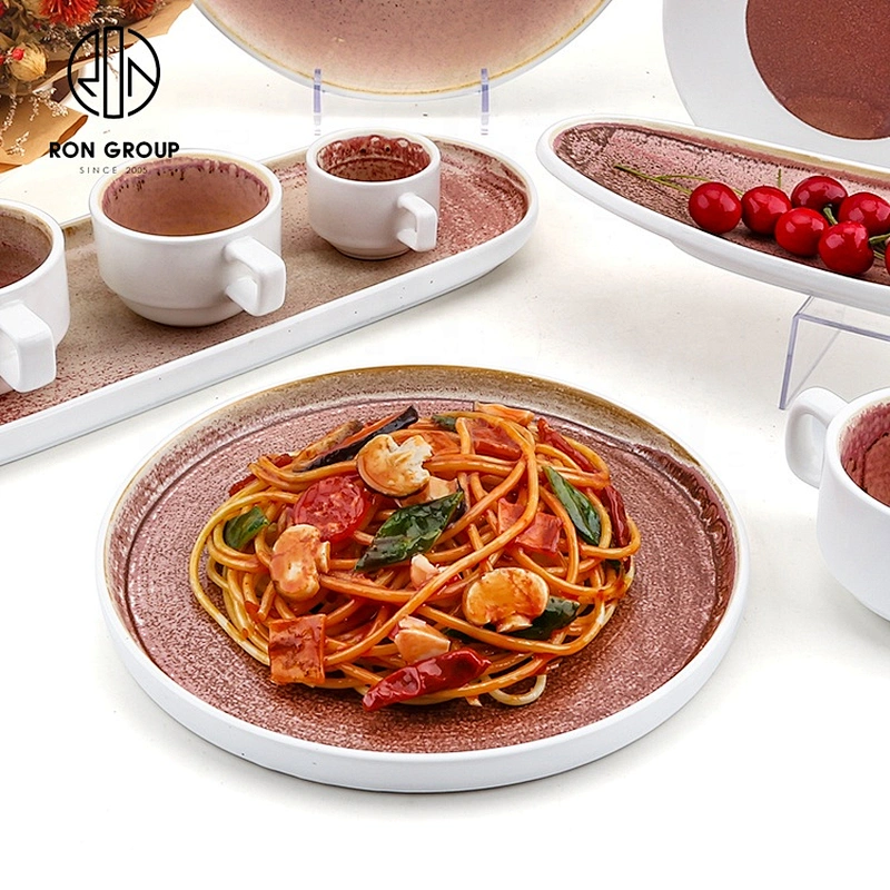 High Quality Restaurant Dining Double Handle Binaural Soup Cup