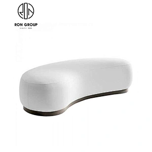 Wholesale Restaurant Coffee Shop Custom Furniture White Sofa