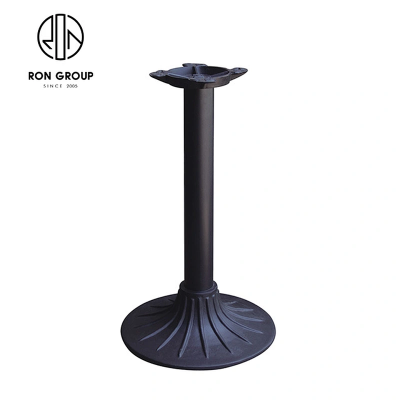 Hot Sale Black Coffee Wrought Iron Metal Table Legs