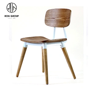 Simple Design Leisure Cafe Iron Stand Dinner Chair Dining Restaurant
